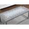 Monarch Specialties Coffee Table, Accent, Cocktail, Rectangular, Living Room, 42" L, Metal, Tile, Blue, Grey I 3140 - alternate 4